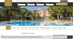 Desktop Screenshot of hotelspiaggiadoro.com